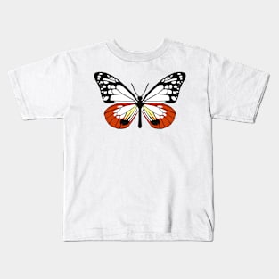 Chestnut Tiger Butterfly Kids T-Shirt